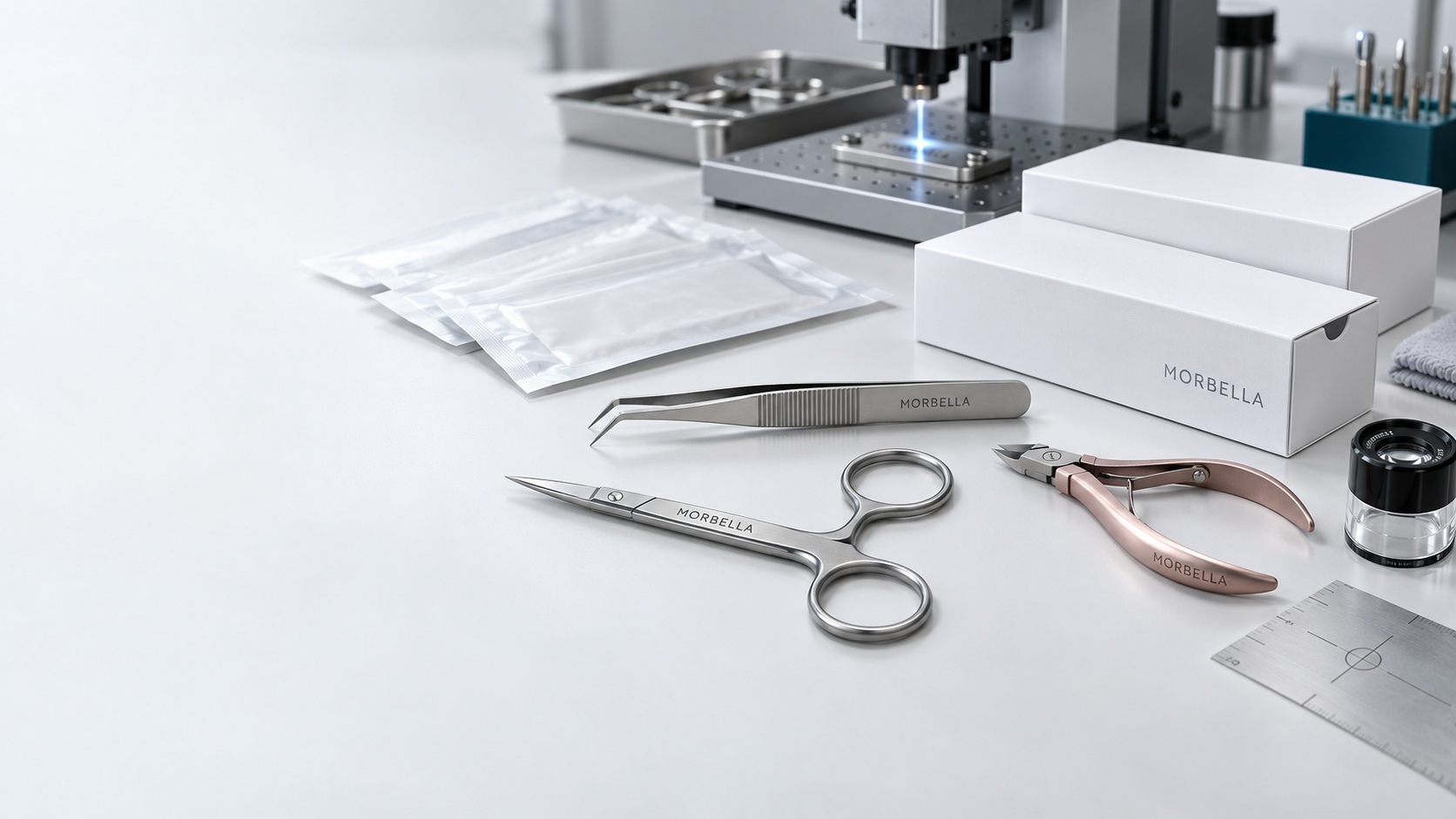 Private-label instrument with custom laser marking and packaging